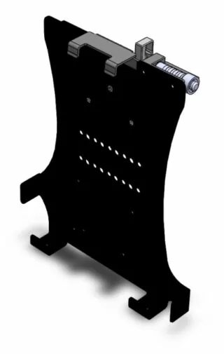 Universal iPad Cradle with Case 